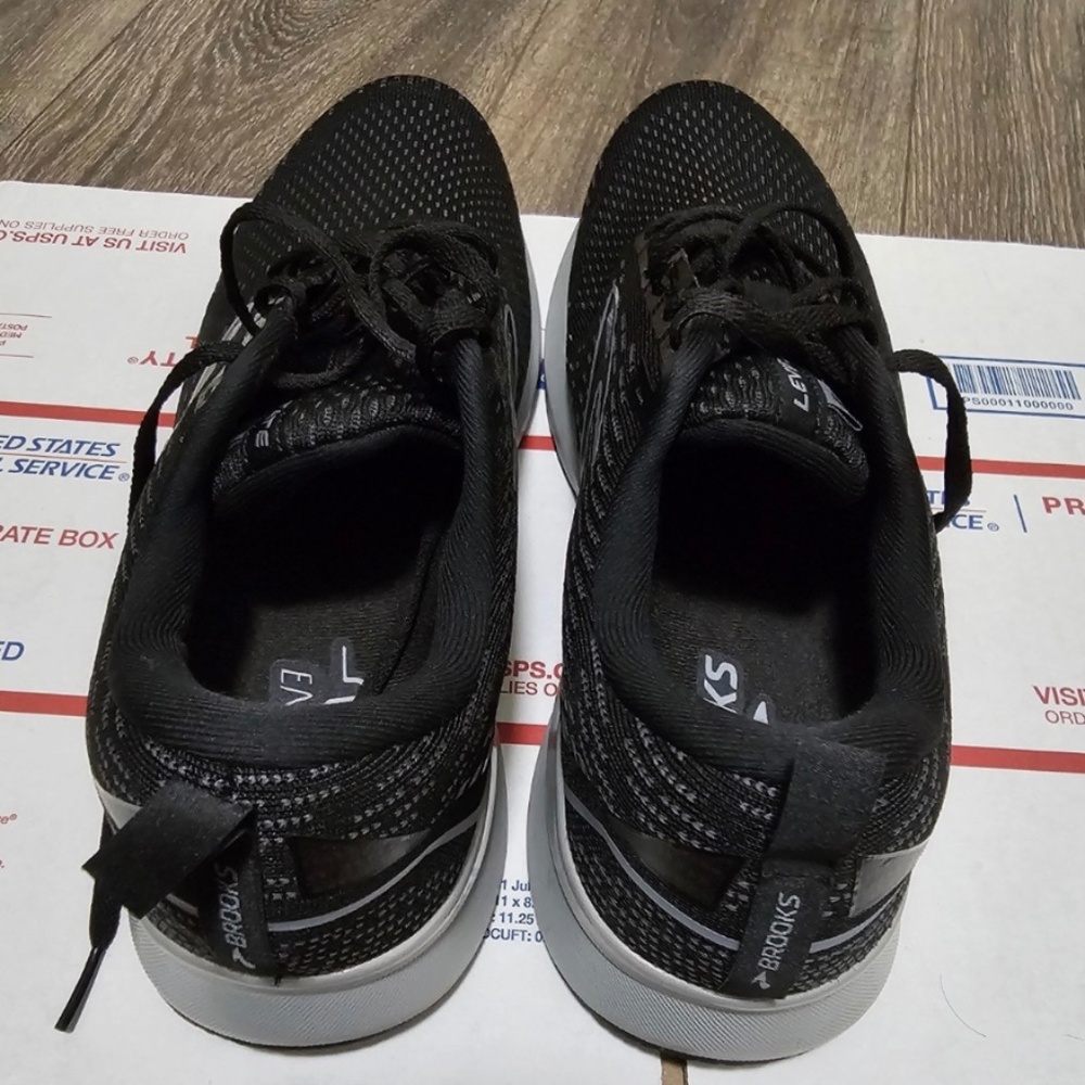Brooks Levitate 5 Running Shoes Black/Ebony/Grey US Men 12.0